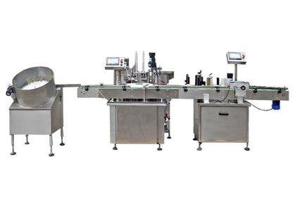 4 head full automatic liquid filling machine line for Gorilla bottle Dropper bottle Alcohol bottle - CECLE Machine