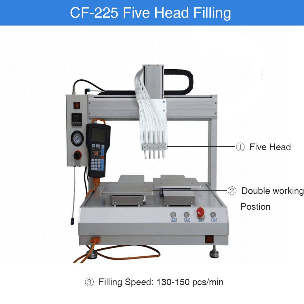 5 head Automatic cartridge filling machine - CECLE Machine