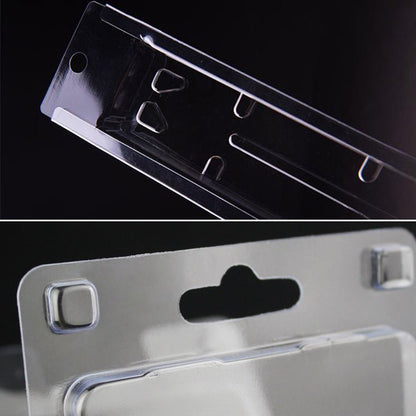 5000 Pcs PVC blister packaging,fully customize package, custom empty pvc plastic pack sliding blister paper card printing