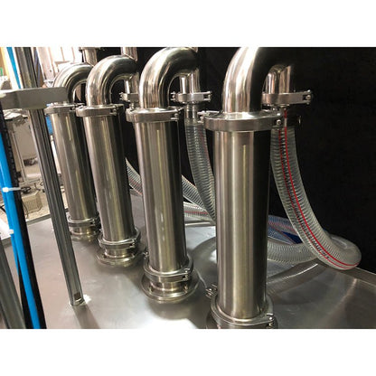 A4 5-5000ml four heads automatic liquid filling machine for oil, water, alcohol, wine, and other liquid products