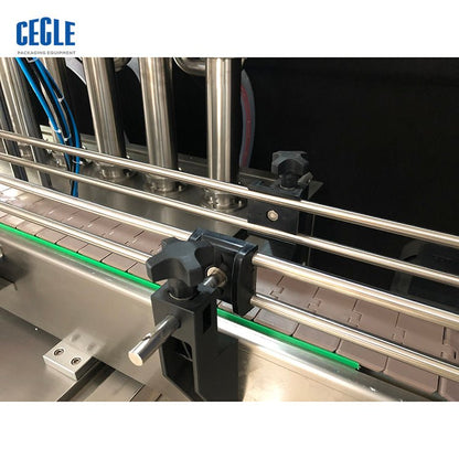 A6 5-5000ml six heads automatic filling machine for liquid bottle oil, water, alcohol, wine, and other liquid products