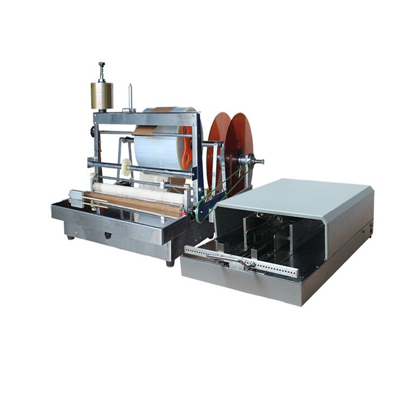 ACW-88A +3DP-88 Manual Type Perfume Box Overwrapping Packaging Machine - CECLE Machine