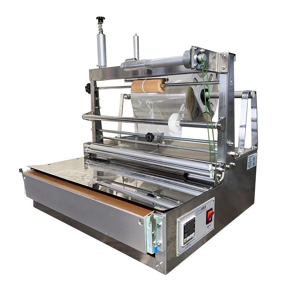 ACW-88F Overwrapper For Perfume Box Overwrapping Machine can roll up excess waste film - CECLE Machine