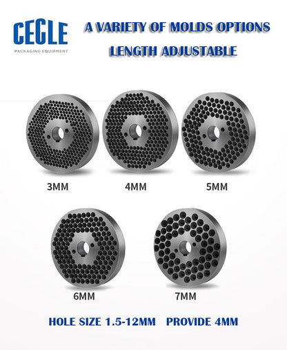 Animal floating fish chicken poultry feed pellet mill making machine - CECLE Machine