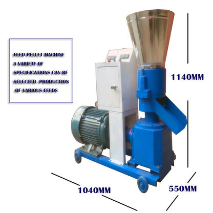 Animal floating fish chicken poultry feed pellet mill making machine - CECLE Machine
