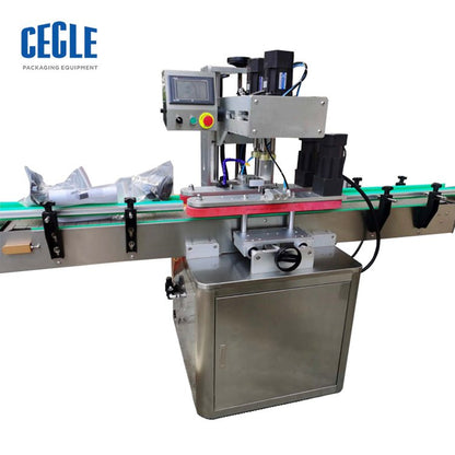 ASGJ automatic oil bottle capping machine, sanitizer bottle capping machine - CECLE Machine