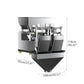 Automatic 2 Head Linear Weigher,Weighing Filling Machine For Powder/Granule - CECLE Machine