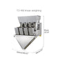 Automatic 4 Head Linear Weigher,Weighing Filling Machine For Powder/Granule - CECLE Machine