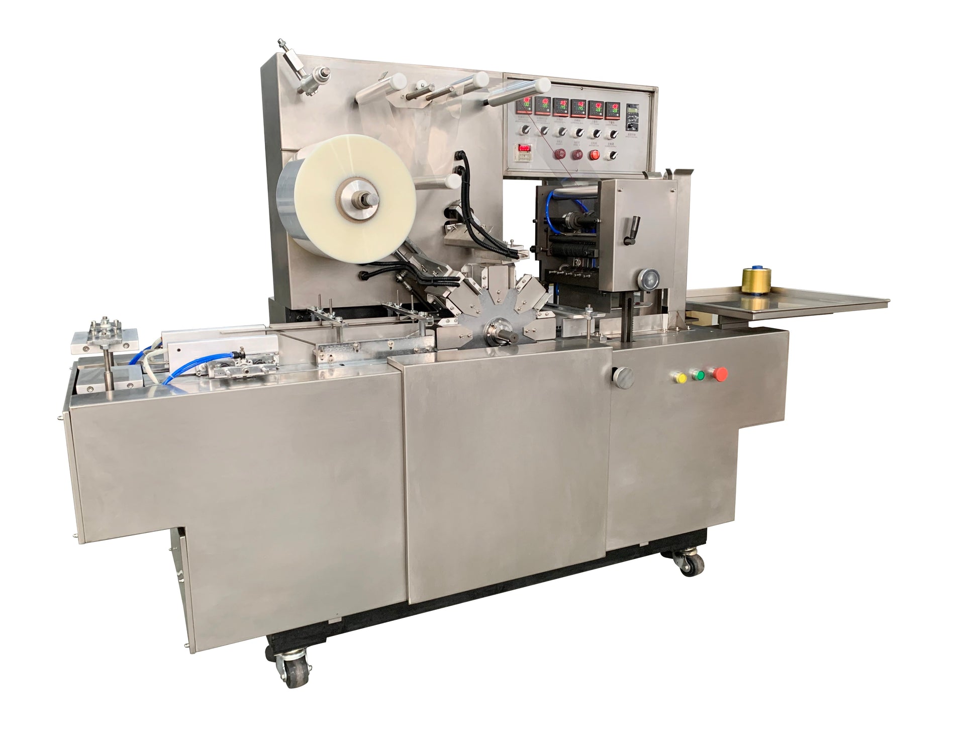 Automatic cellophane wrapping machine Packaging Type Cartons,case,Film,box Driven Type Electric Packaging Material Plastic