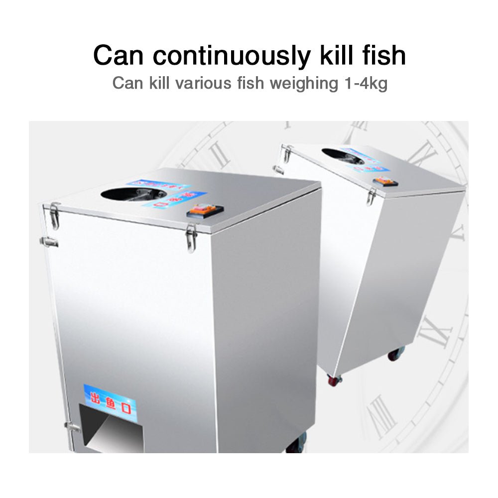Automatic commercial fish killing machine with open belly and back - CECLE Machine
