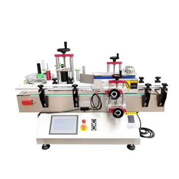 Automatic desktop bottle filling line with filling capping and labeling machine for paste, tomato, cream, cosmetic products