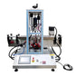 Automatic desktop bottle filling line with filling capping and labeling machine for paste, tomato, cream, cosmetic products