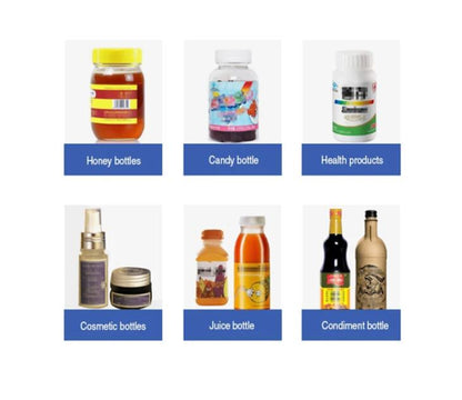 Automatic double-side round/falt wine bottle labeling machine for water bottle,double-side disinfectant