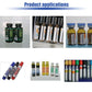 Automatic horizontal vaccine bottles labeling machine, vials label applictor, bottle labeler for tubes/lipstick
