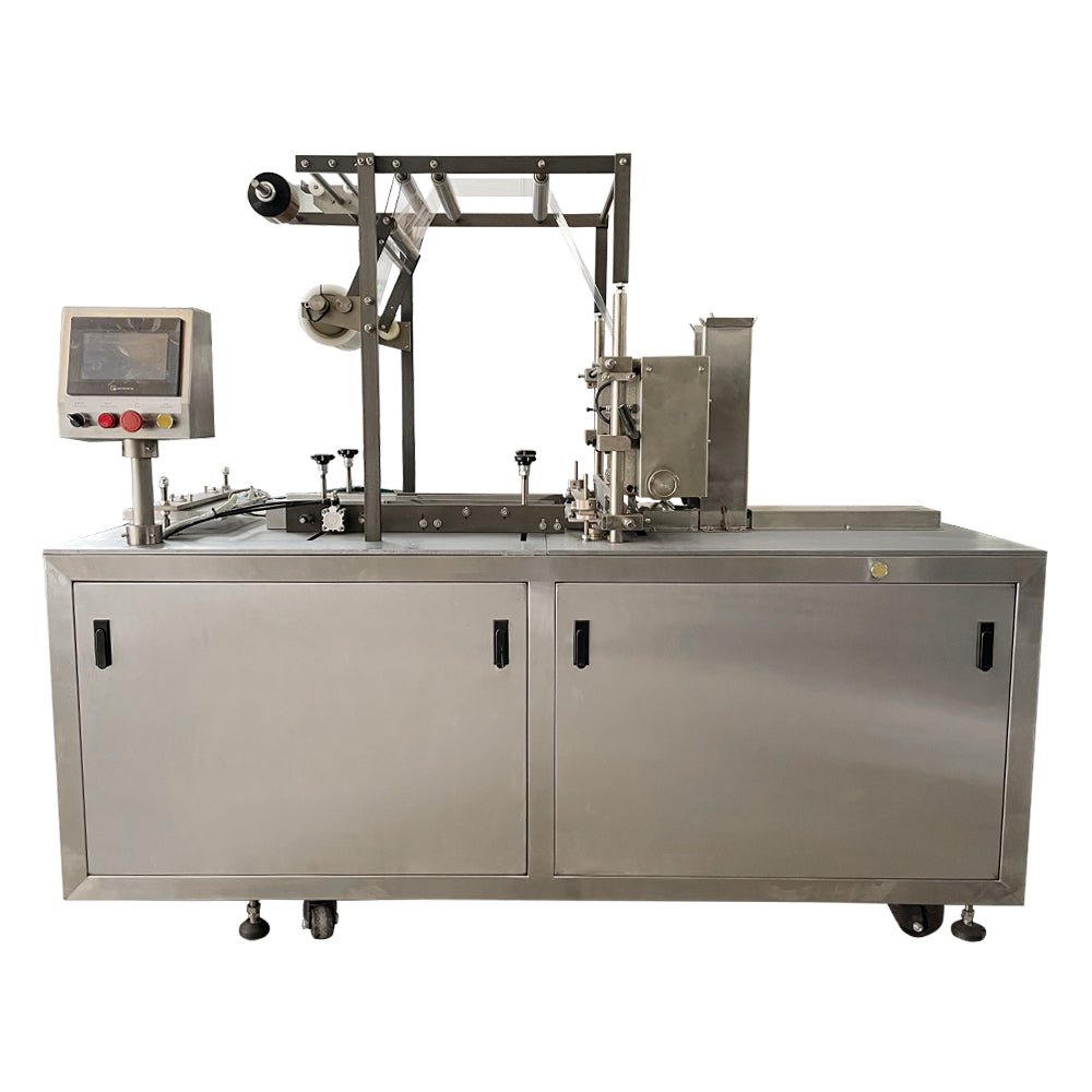 Automatic perfume box cellophane wrapping machine, cellophane box packing machine, flat push packing machine - CECLE Machine