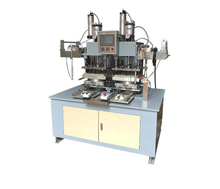 Automatic plastic plates hot foil stamping machine, plate gilding edge printing machine - CECLE Machine