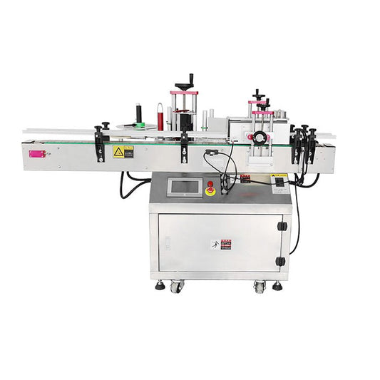 Automatic round bottle labeling machine, beer cans labeling machine, vial label applicator - CECLE Machine
