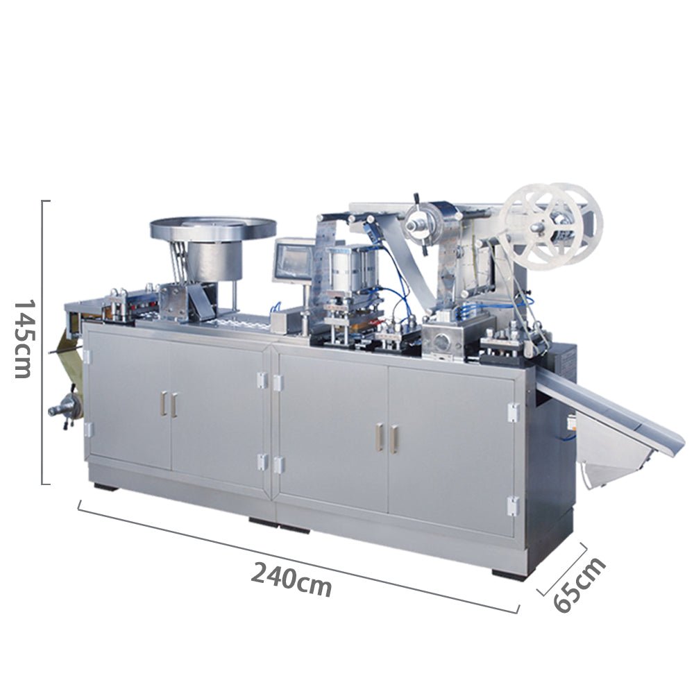 Blister Packing Machine DPP-140E/250E Automatic Alu Alu Tablet Capsule Pill Blister Packing Machine - CECLE Machine