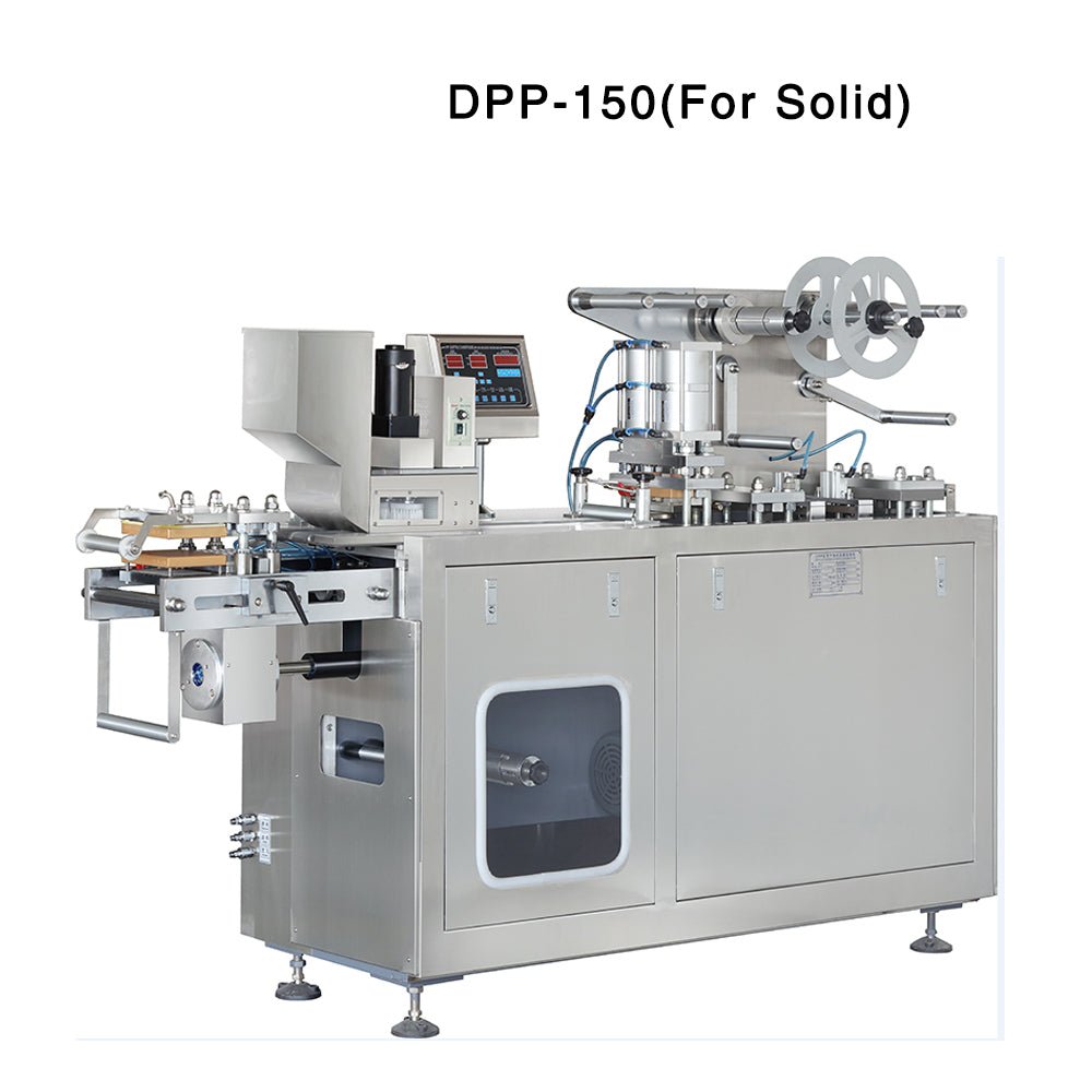 Blister packing machine DPP-80 Automatic Aluminum Foil Packing Machine,For Capsule,Pill,Coffee,Alcohol,Honey,Oil