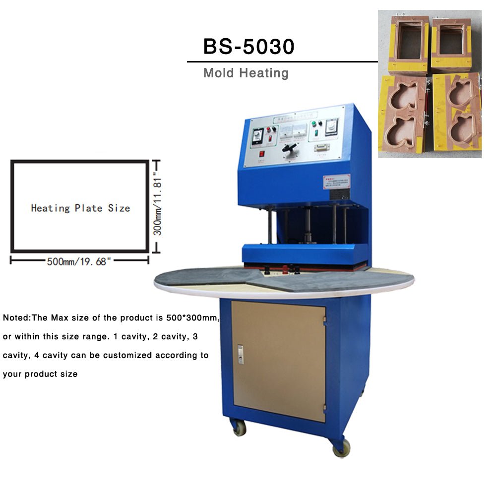 Blister sealing machine blister card sealing machine automatic blister packaging packing machine with rotating table