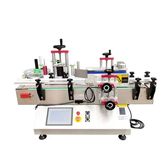 Bottle labeler, desktop automatic round bottle labeling machine for jars/vials ,small tabletop beer cans labeling machine