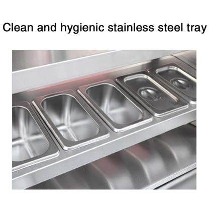 Bubble Tea Bar Counter With Refrigeration and boba tea bar - CECLE Machine