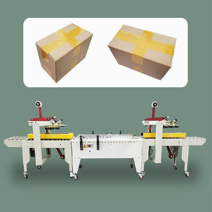 Carton Sealer,Carton Box Cross Adhesive Tapping Sealing Packing Machine - CECLE Machine