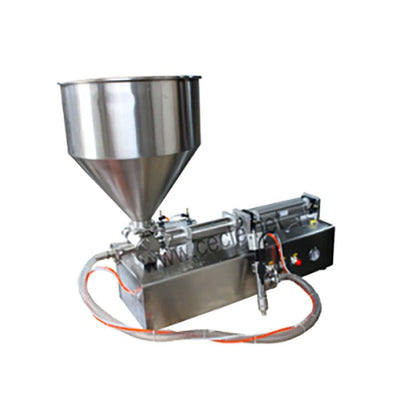 CECLE FF9 cake filling machine, semi automatic paste bottle filling machine for cake - CECLE Machine
