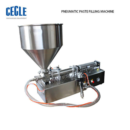 CECLE FF9 cake filling machine, semi automatic paste bottle filling machine for cake - CECLE Machine