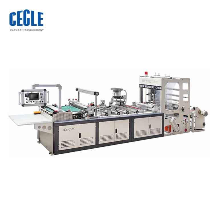 China automatic PVC plastic high frequency bag maker making machine price with zipper - CECLE Machine