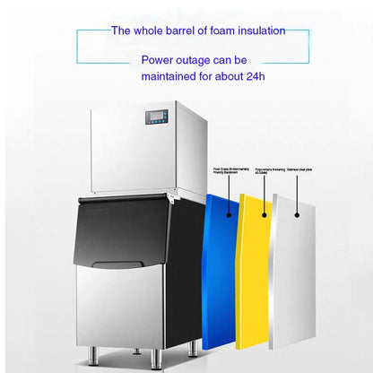 Commercial automatic split ice maker machine large capacity bar - CECLE Machine