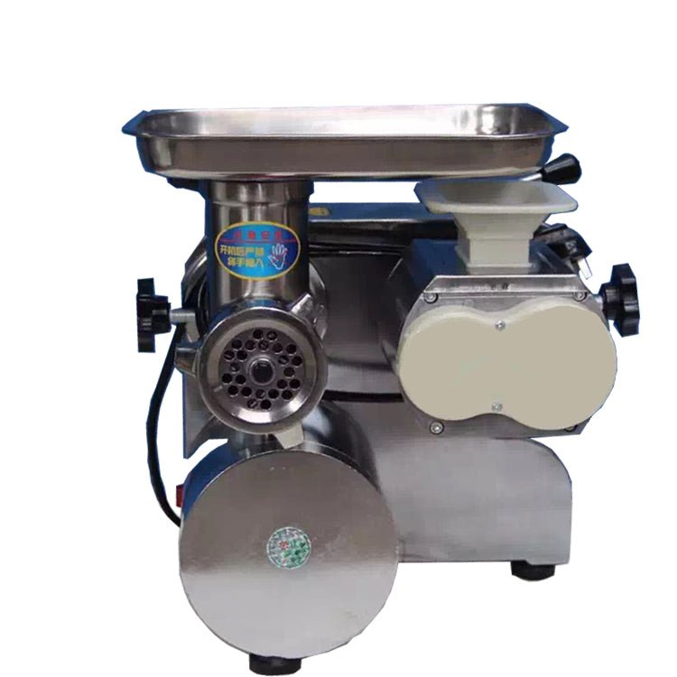 Commercial Double Use Meat Mincer and Food Slicer Sausage Meat Grinder - CECLE Machine