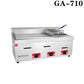 Commercial gas griddle stainless steel iron plate frying burger frying pan gas - CECLE Machine