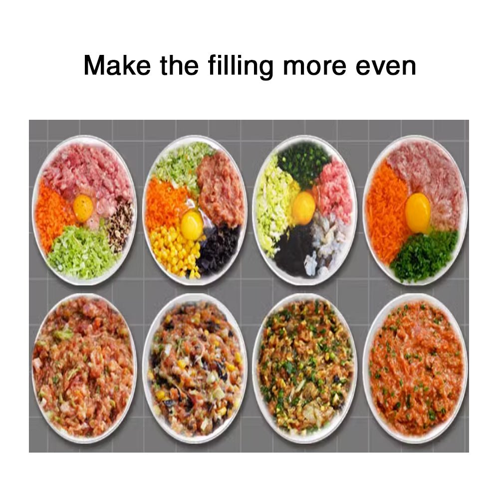Commercial kitchen large capacity dumpling mixing and filling machine - CECLE Machine