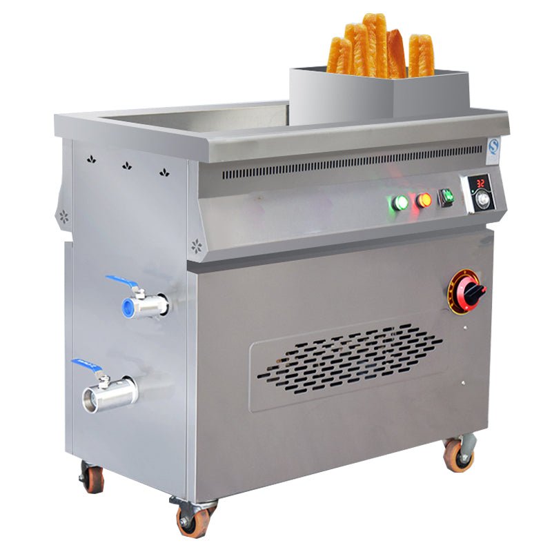 Commercial oil-water separation fryer stall fried chicken with fried dough sticks - CECLE Machine