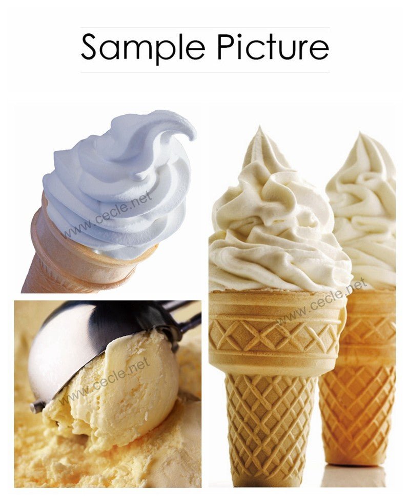 Commercial Soft Serve Ice Cream Machine With Refrigerant R404a - CECLE Machine