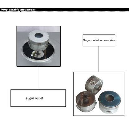 Commercial stainless steel cotton candy floss machine,Cotton Candy Maker - CECLE Machine