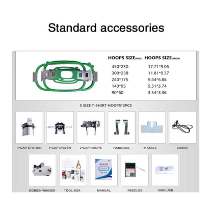 Commercial use of industrial 15 needles computerized embroidery machines US stocks - CECLE Machine