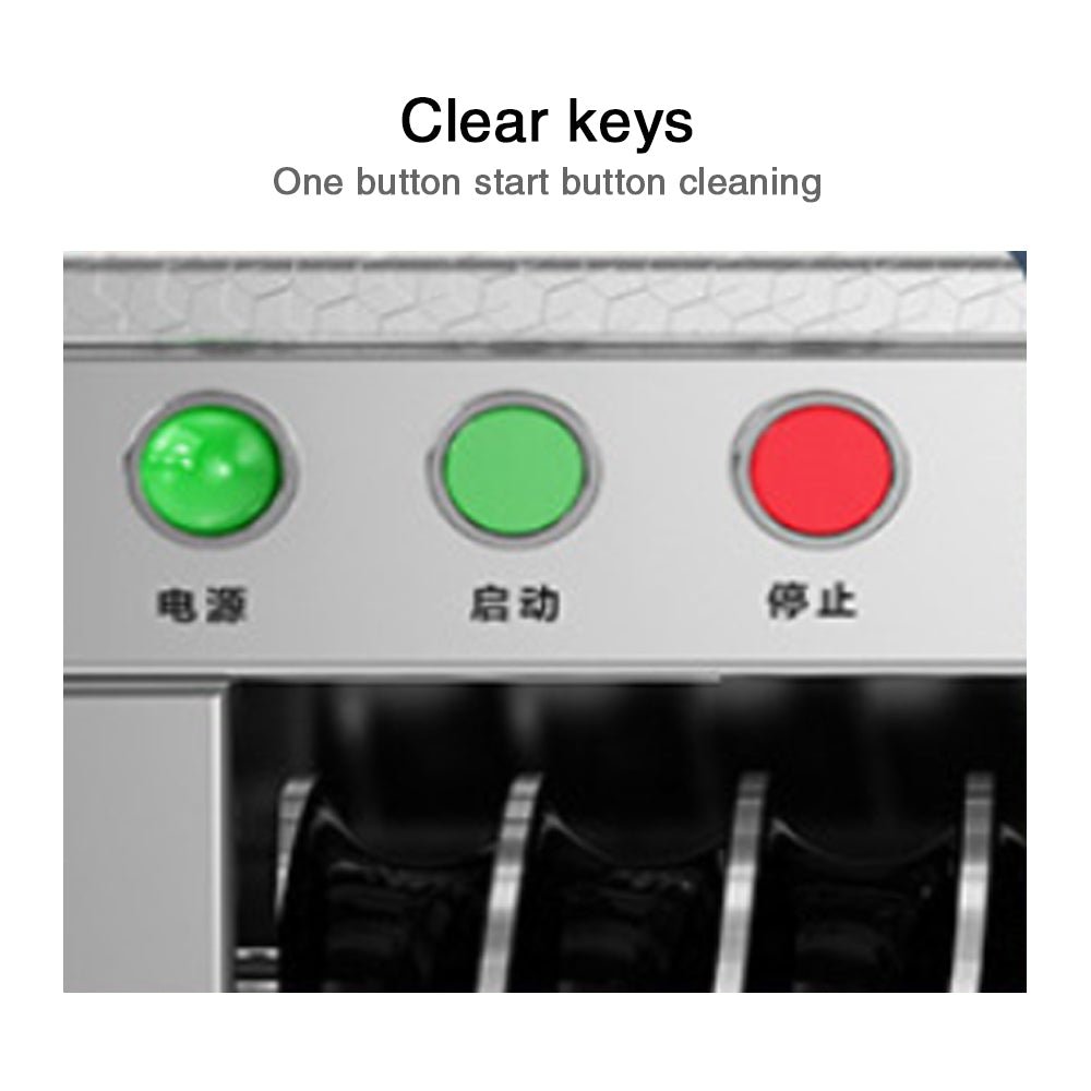 Commercially available original cut buns and one-shot round buns - CECLE Machine