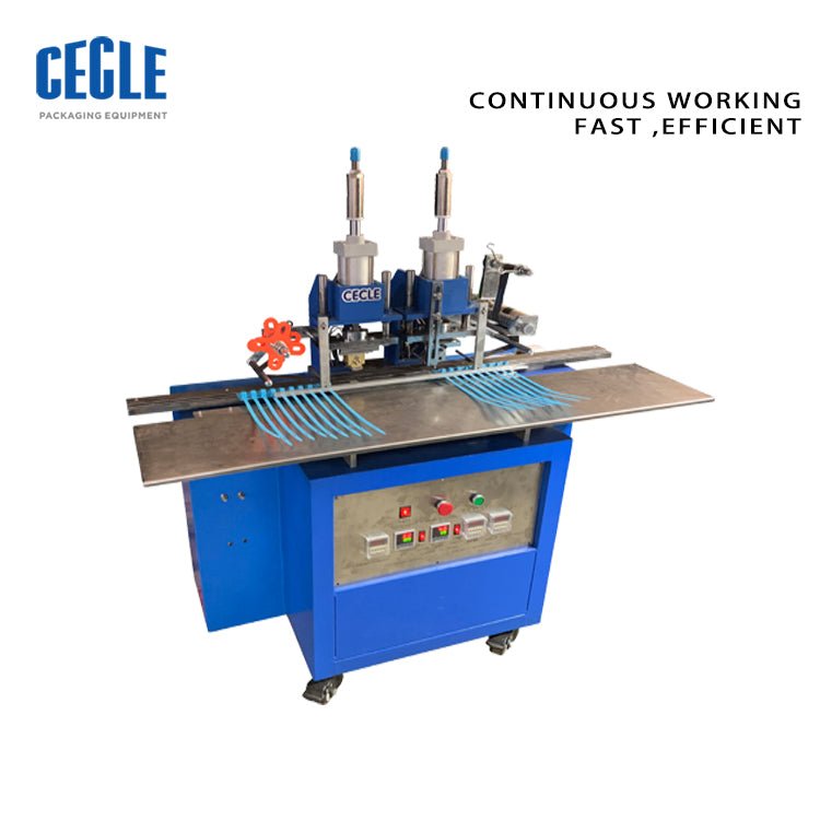 Continuous serial number hot foil stamping machine for seals, automatic plastic embossing machine - CECLE Machine