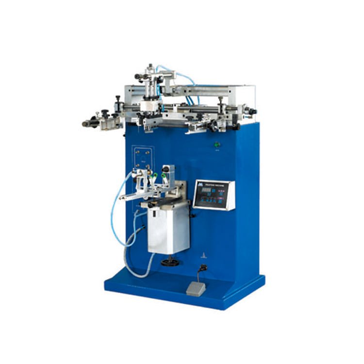 Cylinder Screen Printing Machine,Screen Printing Equipment For Plastic Cups Perfume Bottle Screen Printer - CECLE Machine