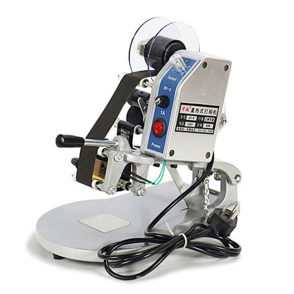 date coding machine DY-8 Color ribbon hot date printing machine,manual date printer coding machine,Typography - CECLE Machine