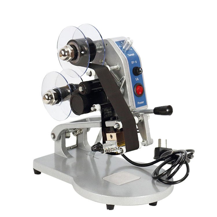 date coding machine DY-8 Color ribbon hot date printing machine,manual date printer coding machine,Typography - CECLE Machine