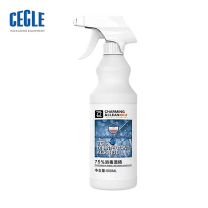 DF6 two heads full pneumatic alcohol liquid and disinfectant filling machine - CECLE Machine