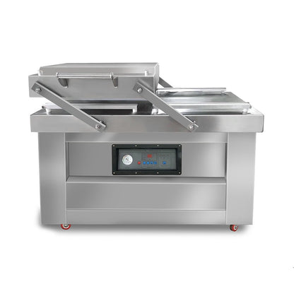 Double Chamber Vacuum Packaging Machine With Four 23-1/3" Seal Bars - CECLE Machine