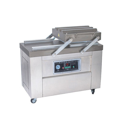 Double Chamber Vacuum Packaging Machine With Four 23-1/3" Seal Bars - CECLE Machine
