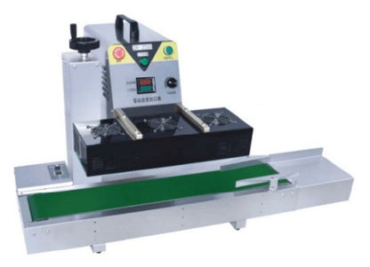 DR-3500 Plastic Bag Soild Ink Continuous Band Sealer Sealing Machine Expanded Food Band Sealer - CECLE Machine