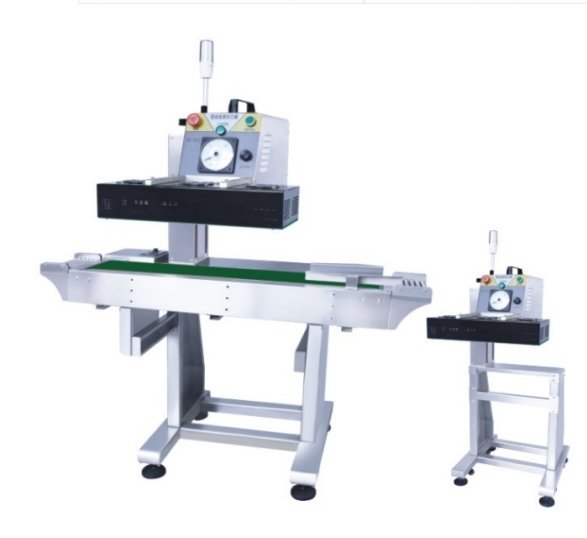 DR-3500 Plastic Bag Soild Ink Continuous Band Sealer Sealing Machine Expanded Food Band Sealer - CECLE Machine