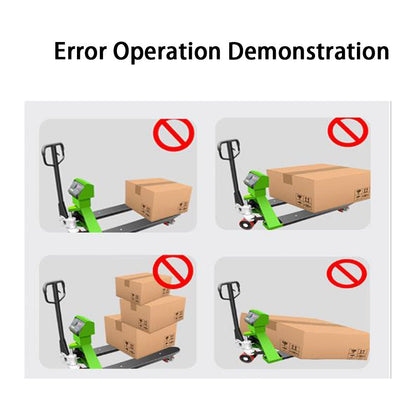 Electronic Scale Manual Pallet Jacks Trolley Hand Pallet Truck - CECLE Machine