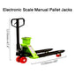 Electronic Scale Manual Pallet Jacks Trolley Hand Pallet Truck - CECLE Machine